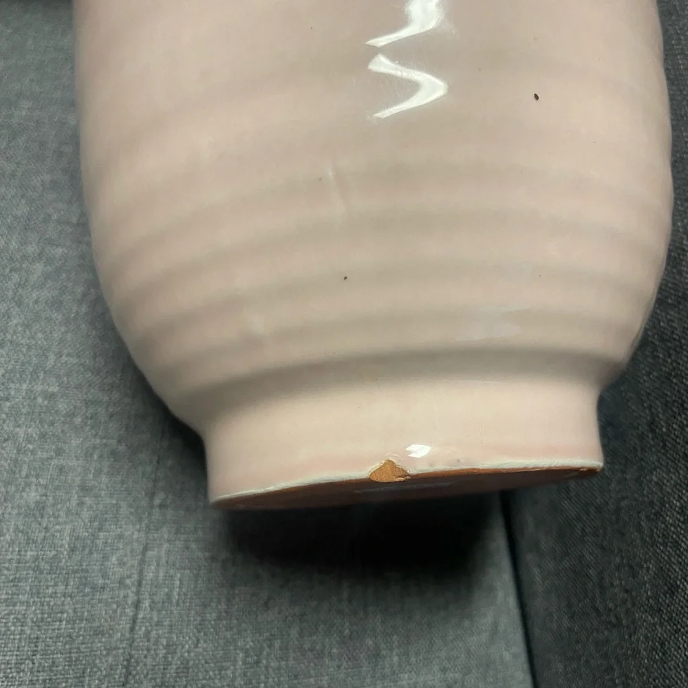 Crate & Barrel Elba Blush Planter